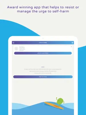 Calm Harm – manage self-harm android App screenshot 4