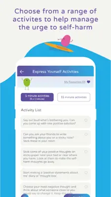 Calm Harm – manage self-harm android App screenshot 8